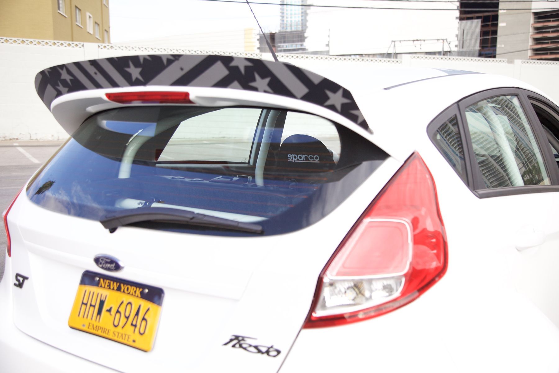 2016 Ford Fiesta ST | 2016 Ford Fiesta ST by Tucci Hot Rods - Spoiler #FordSEMA