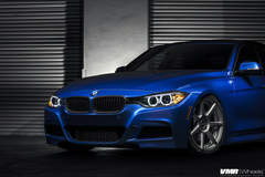 BMW F30 Estoril Blue | V706 Matte Gunmetal