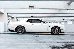 Dodge Challenger Hellcat on Velgen Wheels VMB9 Matte Gunmetal 22x9 & 22x10.5