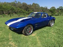 Harry Turner's 1963 Corvette Grand Sport on Grip Equipped Grudge Wheels