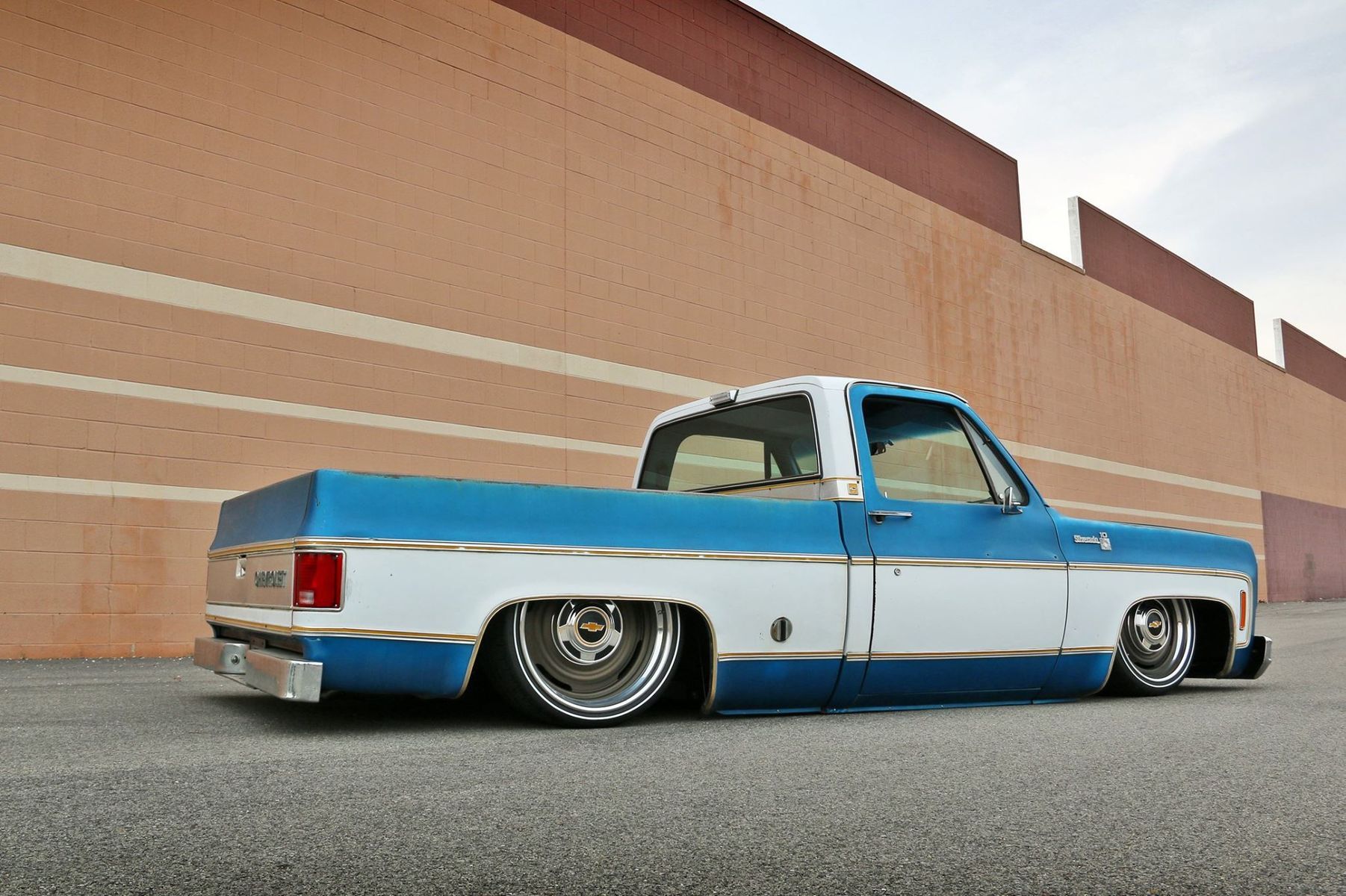 1976 Chevrolet C-10 | Roadster Shop's 1976 Chevy C10 SPEC Squarebody on RS-Designed Forgeline Wheels