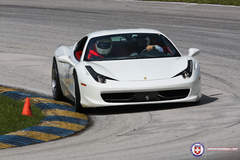 Ferrari 458 on HRE S101 at the Track  