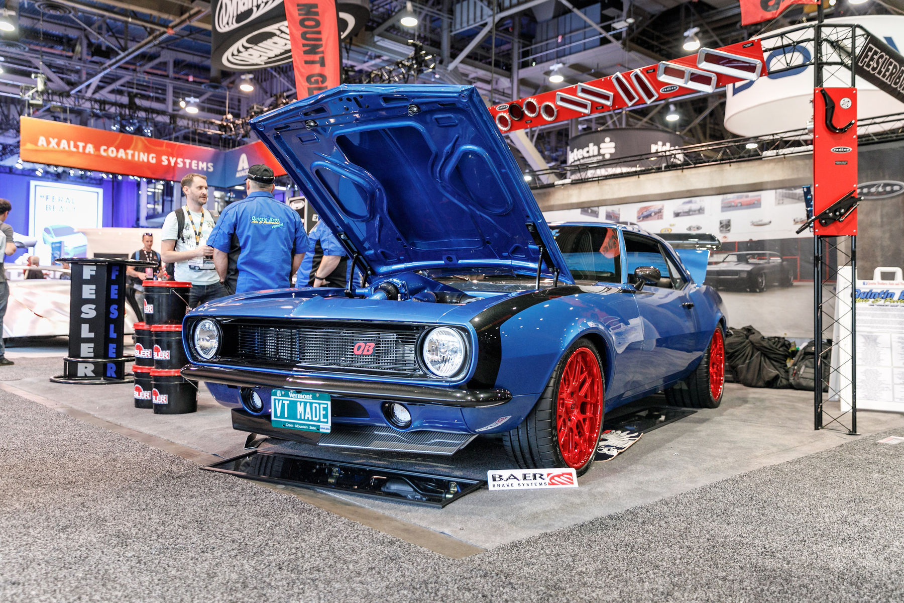 Quintin Brothers '68 Camaro on DE3C Wheels