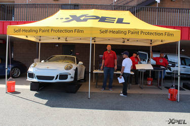 XPEL booth at the California Festival of Speed with Clear Pro LLC