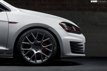 2014 Volkswagen GTI | V810 Gunmetal 18" | VW MK7 GTI Candy White