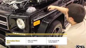 2013 Mercedes-Benz G63 AMG protected with XPEL ULTIMATE Film