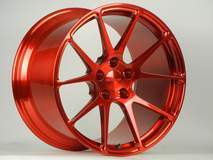 Forgeline One Piece Forged Monoblock GA1R in Transparent Red