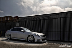 '11 Infiniti G37 Sedan on Concept One CS-10's