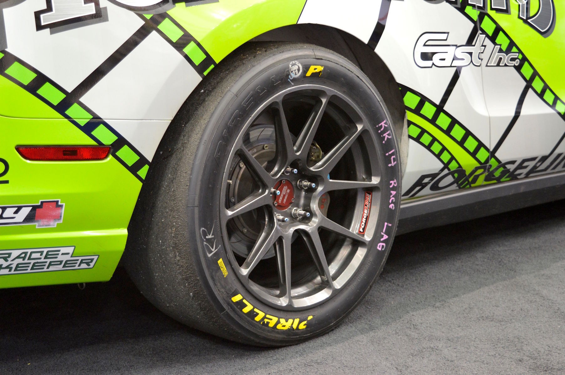 2014 Ford Mustang | Nate Stacy's Rehagen Racing Ford Mustang Boss 302 on Forgeline 1pc Forged Monoblosk GS1R Wheels