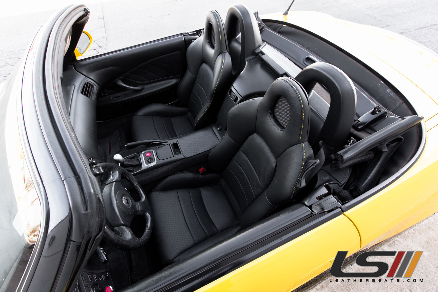 2001 Honda S2000 | 2001 Honda S2000 Interior By LeatherSeats.com