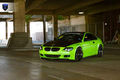 Green BMW 6 Series - Front