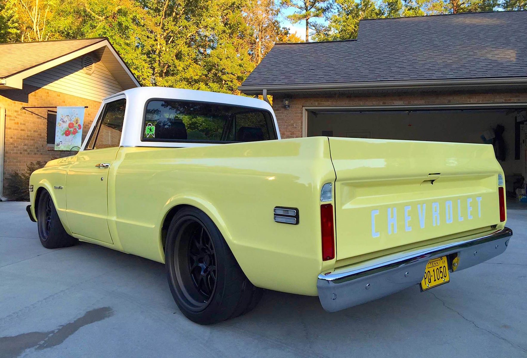 1969 Chevrolet C-10 | Corey Ivey's Pro-Touring '69 Chevy C10 on Forgeline GA3 Wheels