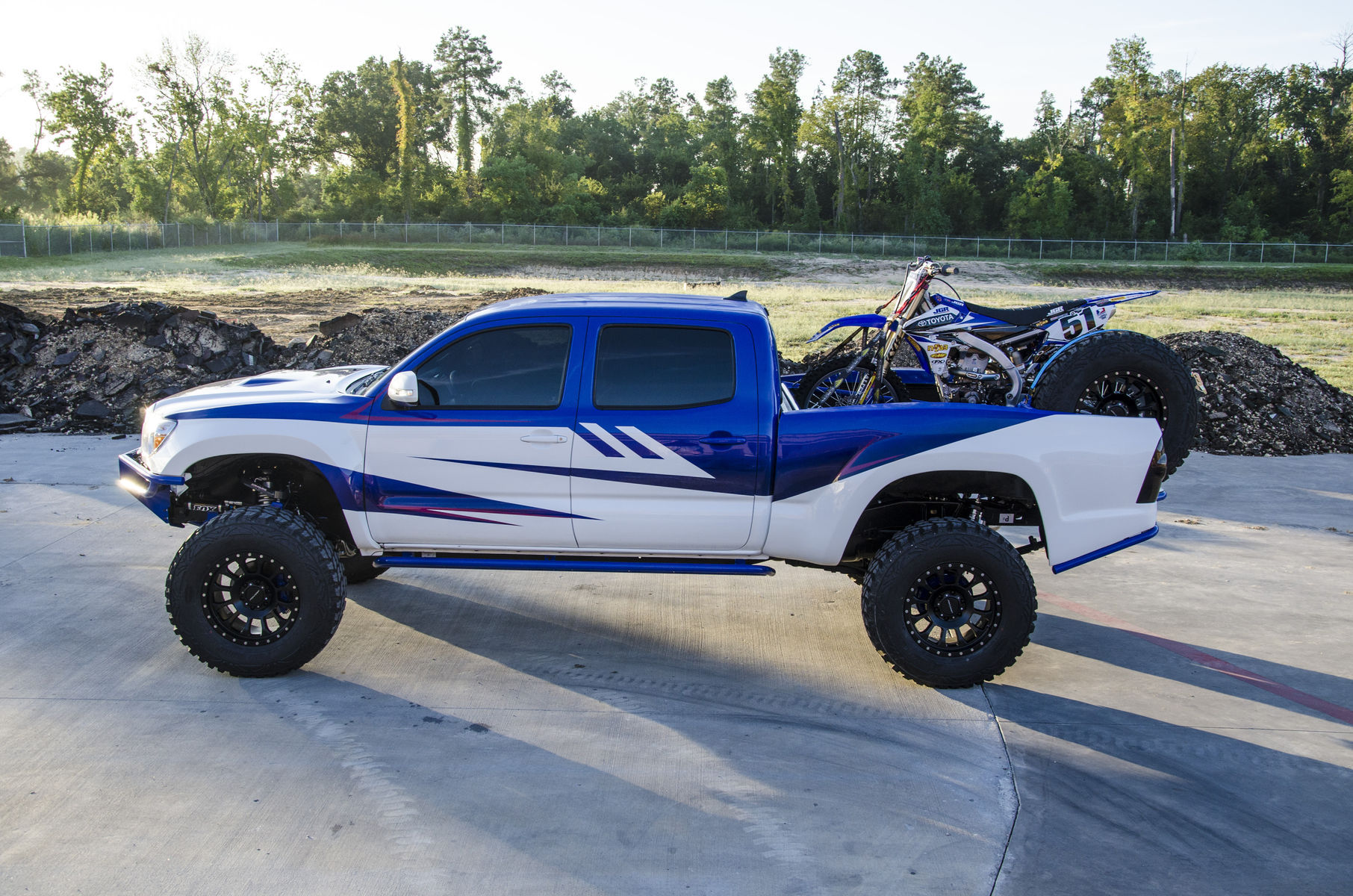 Toyota Tacoma | Justin Barcia's JGR Build - Side Profile Shot