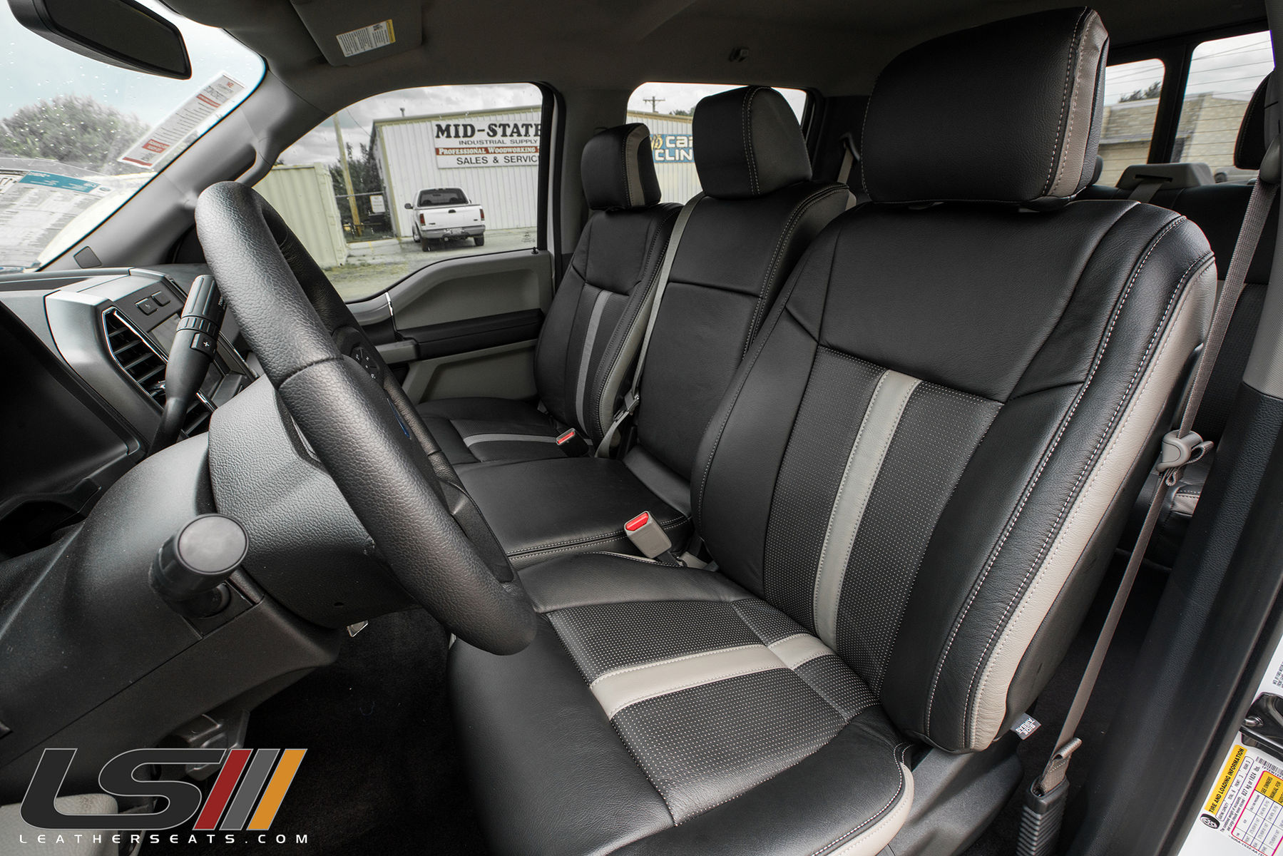2015 Ford F-150 | 2015 Ford F-150 Interior By LeatherSeats.com