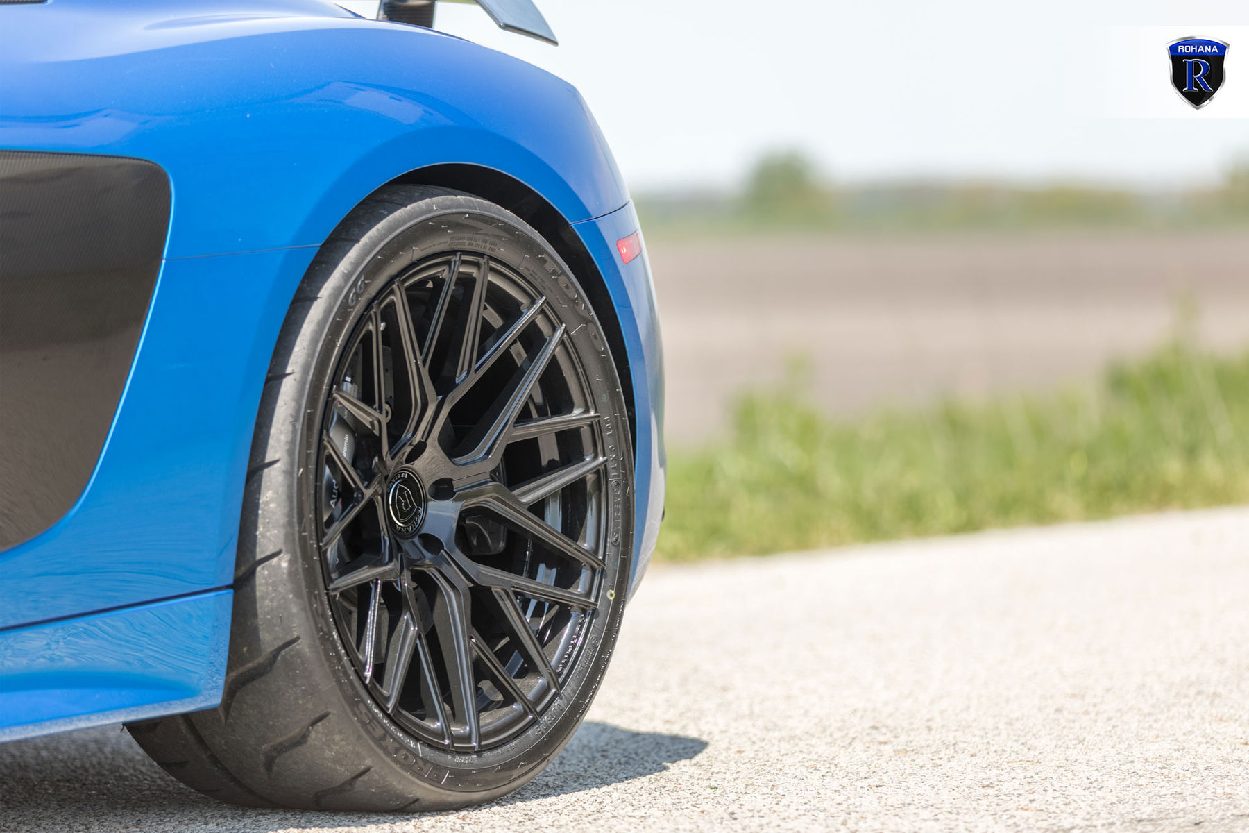 2016 Audi R8 | Blue Audi R8 - Rear Left Wheel
