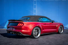 2020 Ford Mustang Convertible Premium By Goodguys - Rear 3/4 shot