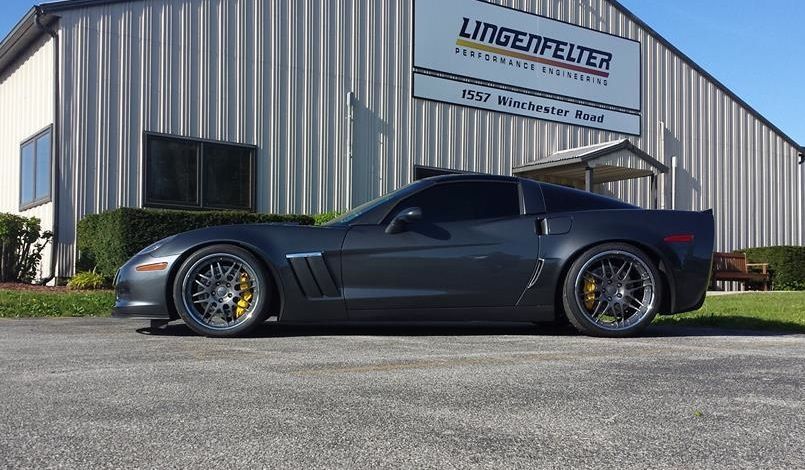 C6 Corvette Grand Sport on Forgeline DE3P Wheels