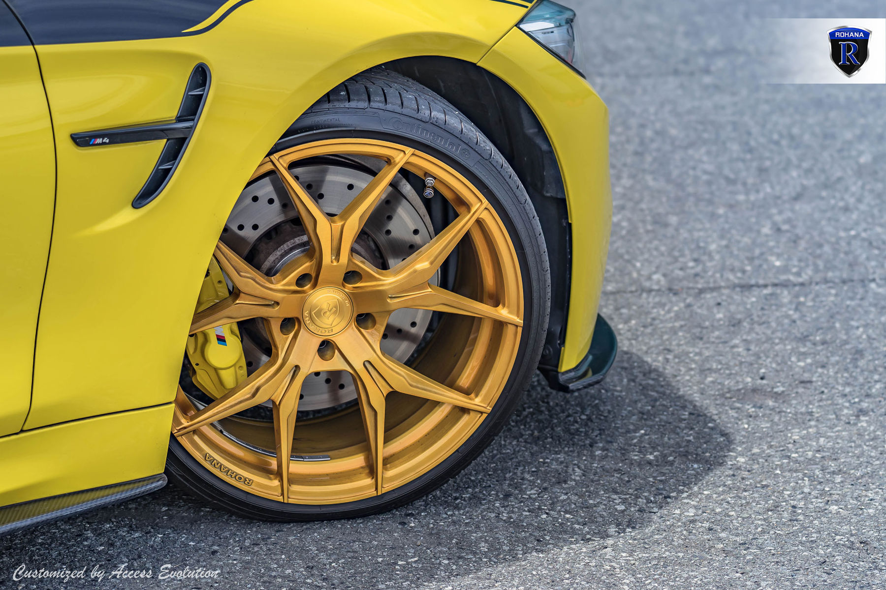 2016 BMW M4 | BMW M4 Pair - Gold Wheels Turned