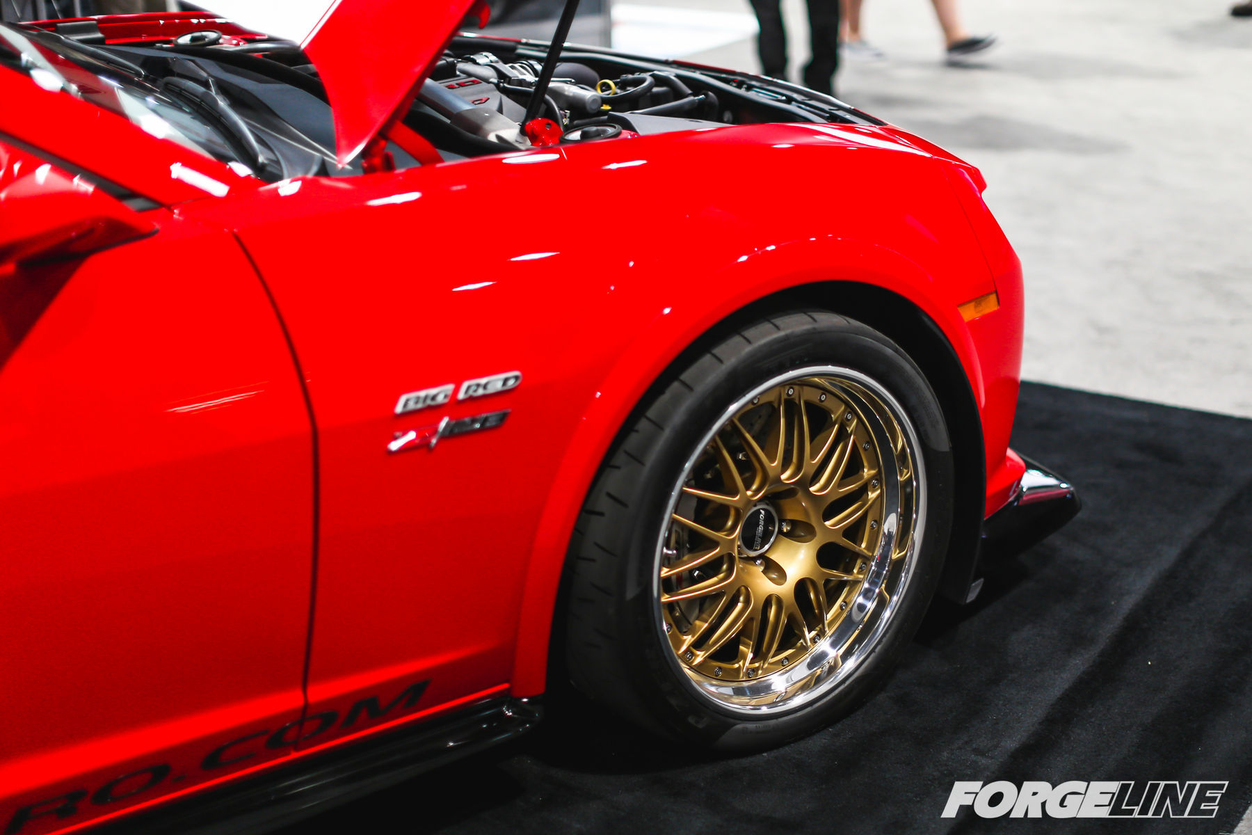2015 Chevrolet Camaro | Big Red Edition Camaro on Forgeline GX3R Wheels