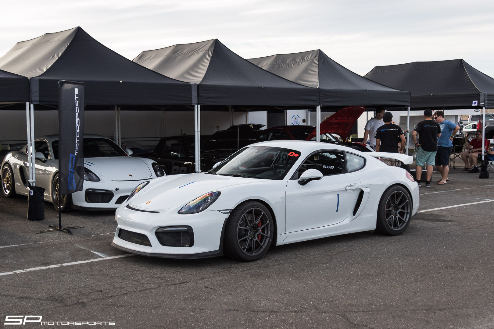 2016 Porsche Cayman | Dave's SP Motorsports-Tuned Porsche Cayman GT4 on Forgeline One Piece Forged Monoblock GS1R Satin Wheels