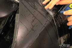 Audi A7 fully wrapped in XPEL STEALTH matte-finish paint protection film