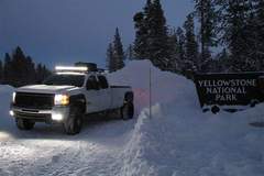 Rigid Lit Chevy HD at Yellowstone National Park
