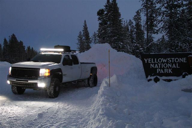  Chevrolet Silverado 2500HD | Rigid Lit Chevy HD at Yellowstone National Park