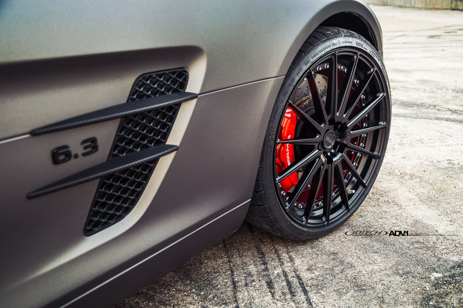  Mercedes-Benz SLS AMG | ADV.1 Wheels Mercedes SLS AMG