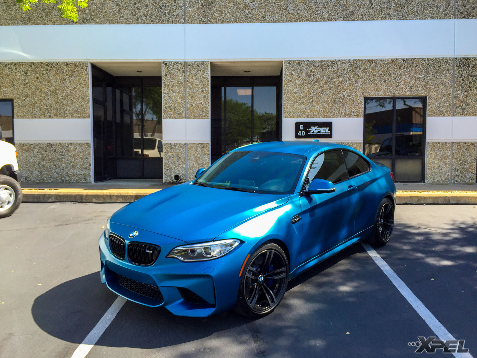 2016 BMW M2 | XPEL Austin protected this entire BMW M2 with XPEL STEALTH satin-finish clear bra