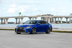 Lexus GS350 F-Sport on Velgen Wheels Classic5 Matte Gunmetal  20x9 & 20x10.5