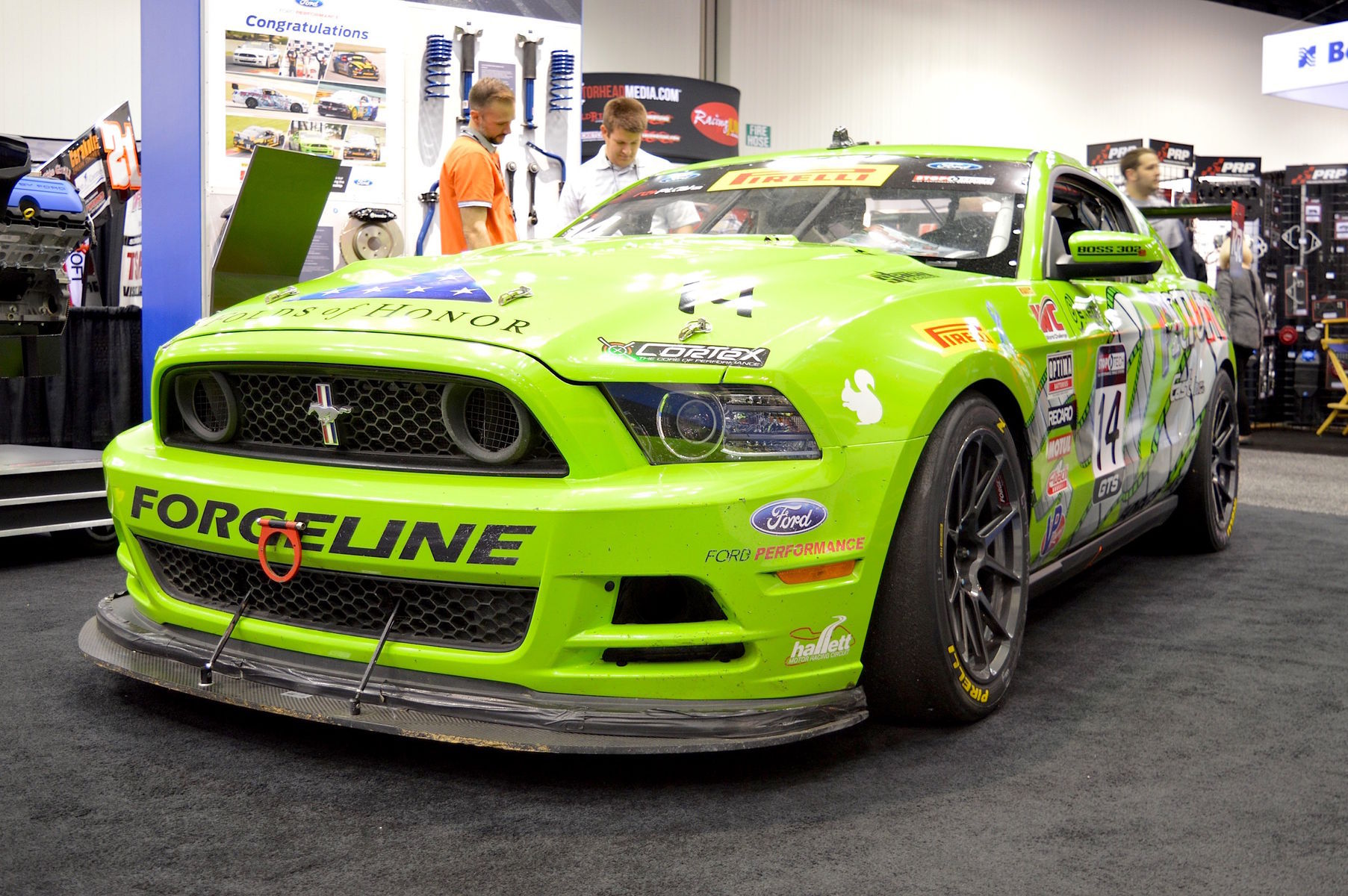 2014 Ford Mustang | Nate Stacy's Rehagen Racing Ford Mustang Boss 302 on Forgeline 1pc Forged Monoblosk GS1R Wheels