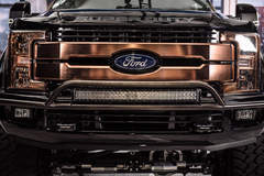 2017 Ford F250 Super Duty 4x4 Lariat Crew Cab “Shockzilla” by Fabtech - Bronze in your face