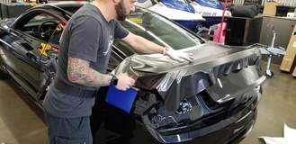 2019 Ford Mustang GT Fastback By California Pony Cars - Wrapping rear deck