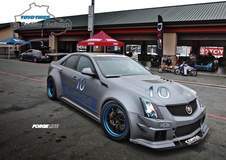 Richard Caleel's Widebody CTS-V Sedan on Forgeline GA3R Wheels