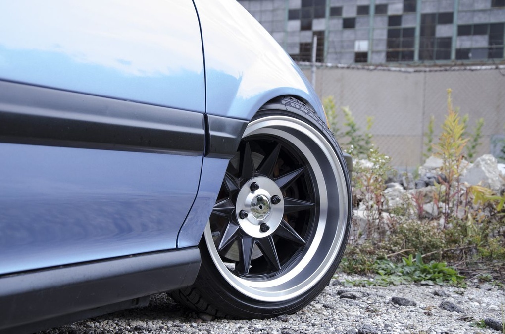 1988 Honda Civic | Ruff Racing R358's on '88 Honda Civic Wagon