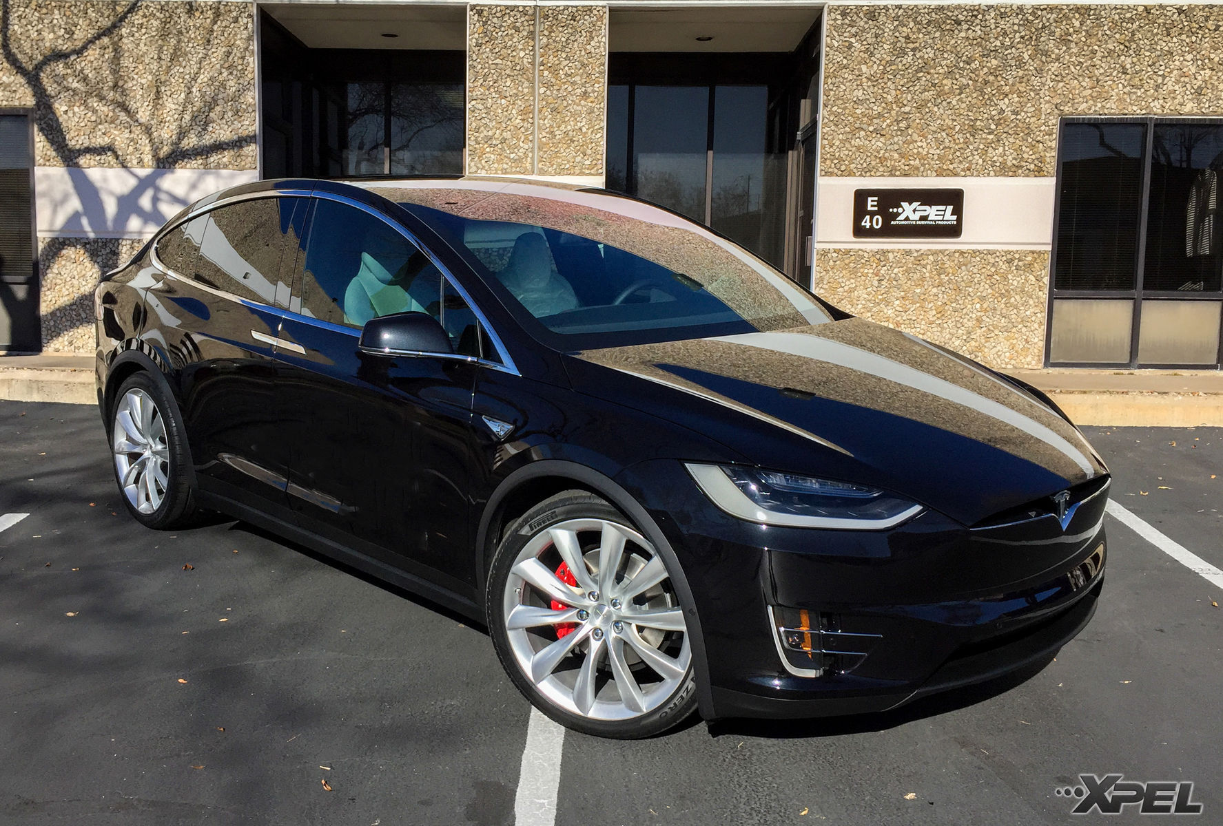 2016 Tesla Model X | Tesla Model X at XPEL Austin for XPEL ULTIMATE clear bra