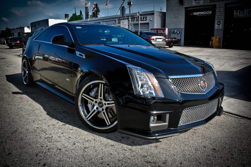 2012 Cadillac CTS-V Coupe | '12 Cadillac CTS-V on Concept One CS-5.0's