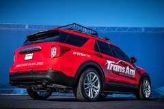 2020 Ford Explorer 4WD By Prefix  -  low rear 3/4 shot