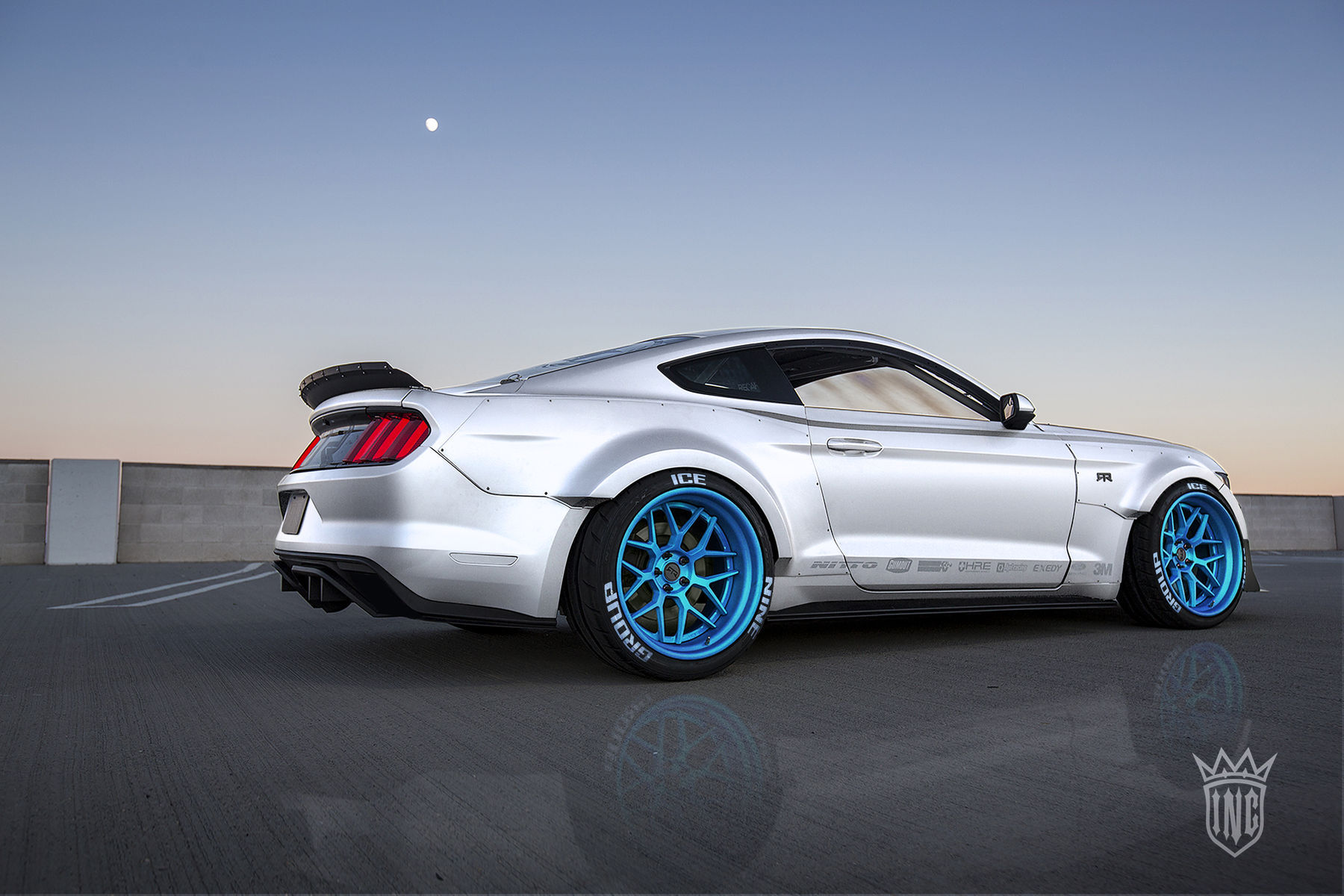 2015 Ford Mustang | '15 Ford Mustang EcoBoost by Ice Nine Group - Parking Lot Photoshoot