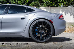 2013 Fisker Karma Fitted With 22 Inch BD-9’s in Gloss Black