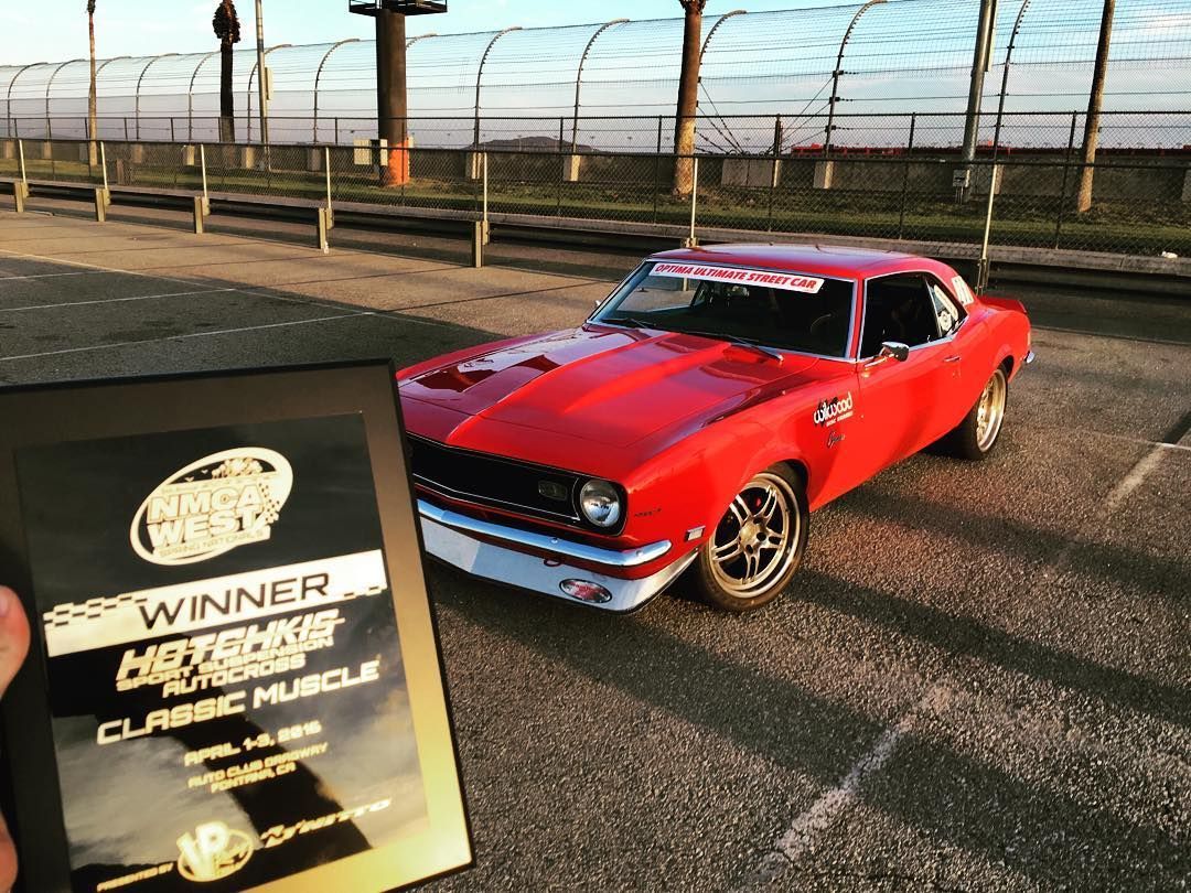 1968 Chevrolet Camaro | Chad Ryker's 1968 Chevy Camaro on Forgeline DS3 Wheels Wins 2016 NMCA West Autocross