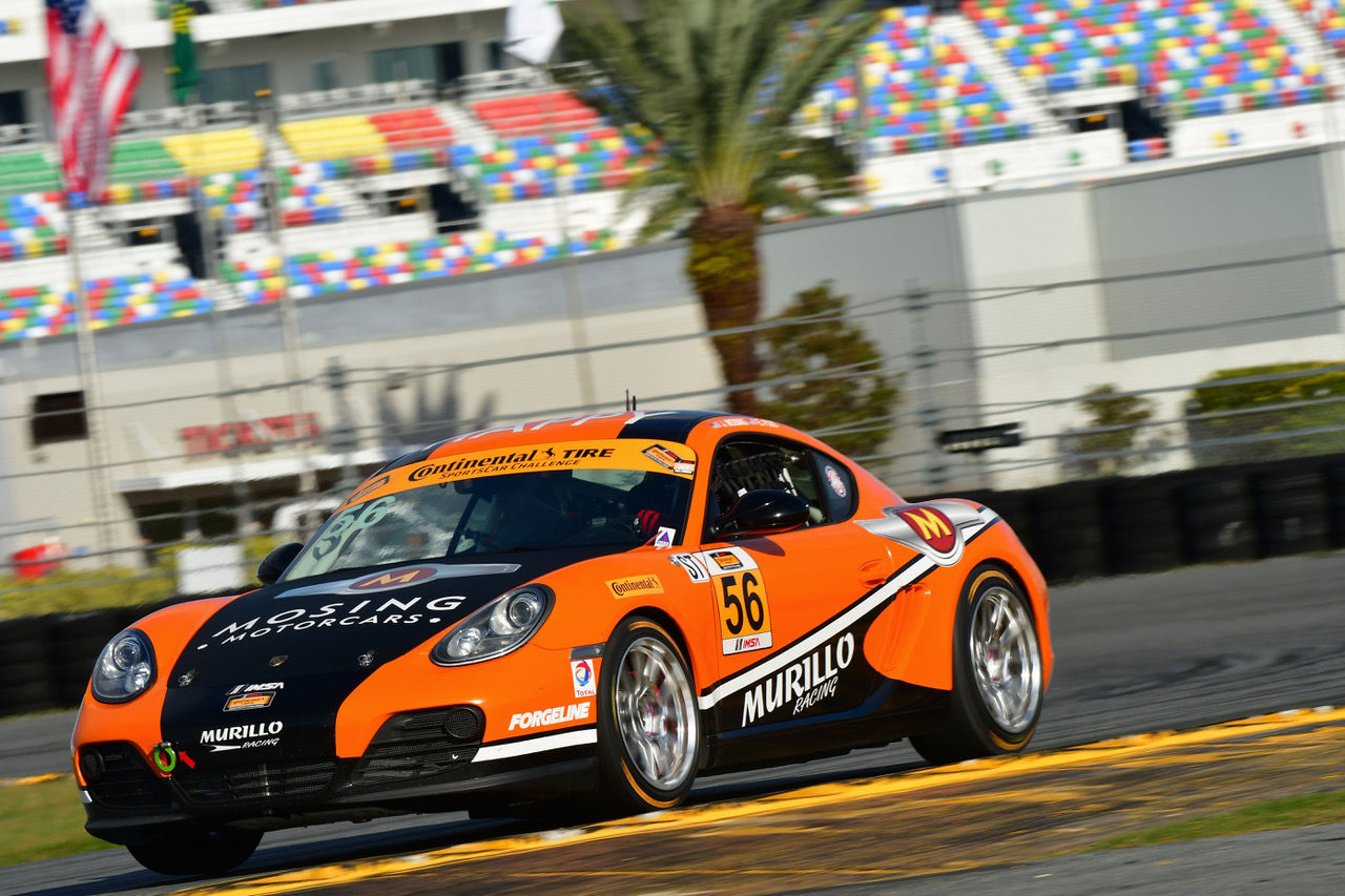 2017 Porsche Cayman | Forgeline-Equipped Porsche Caymans Dominate IMSA CTSC 2017 Season Opener at Daytona
