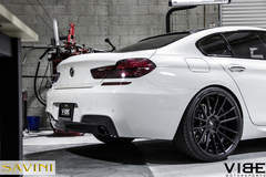 BMW Gran Coupe on Savini BM9 Wheels - Rear Angle Shot