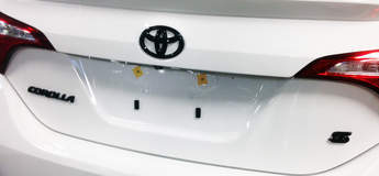 2014-2016 Corolla Gloss Black Out Kit