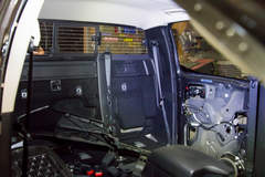 2019 Ford Ranger XLT Sport SuperCrew FX4  By Hellwig Products Co, Inc. interior work in progress