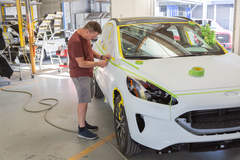 2020 Ford Escape SE Sport Hybrid AWD By Air Design USA - taping for paint