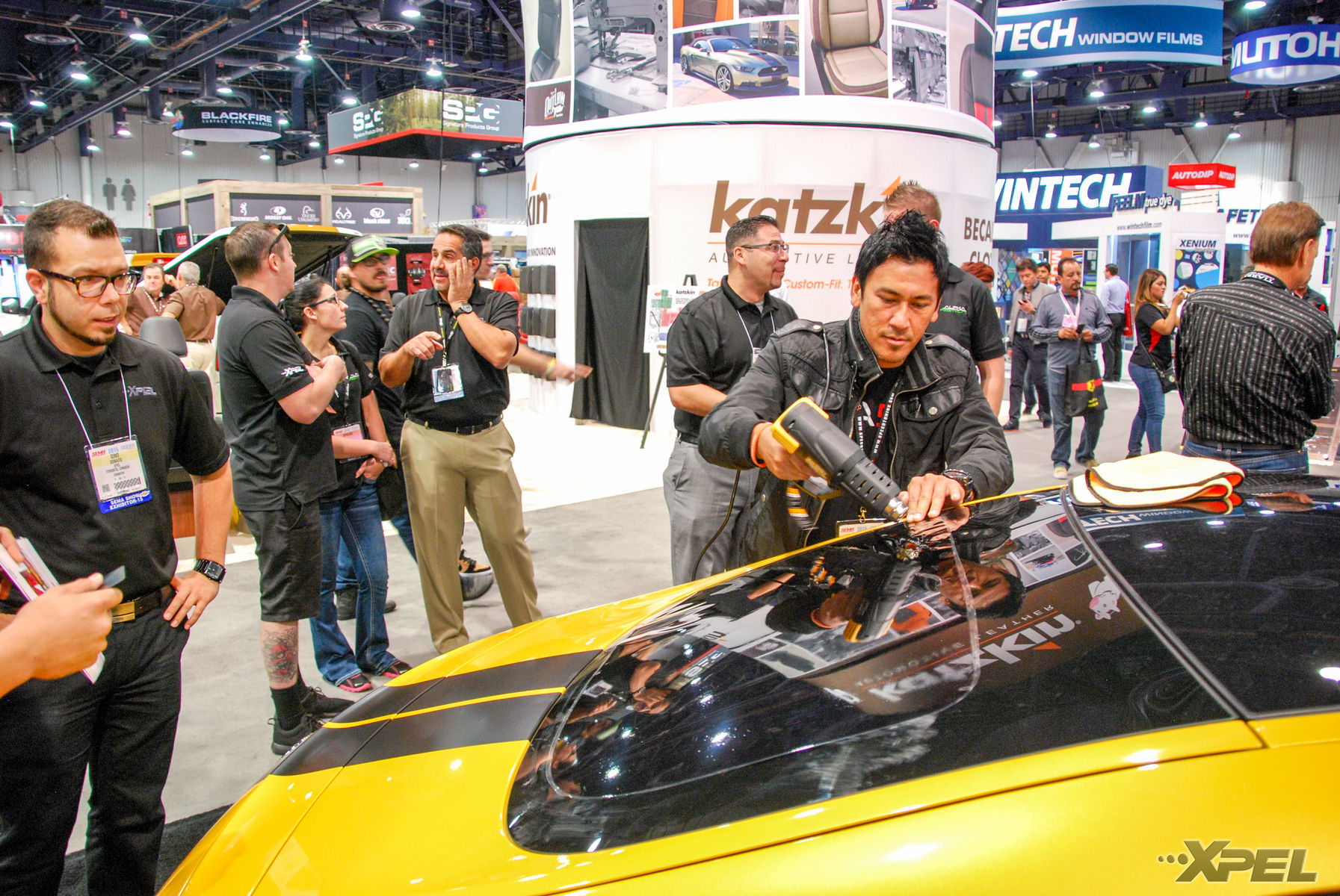| Shots of the XPEL Booth at SEMA 2015