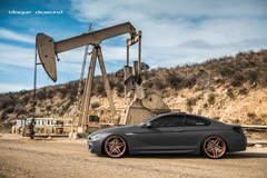 2015 BMW 640i Fitted With 20 Inch BD-8’s in Rose Gold