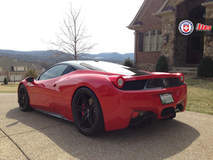 Ferrari 458 on HRE P107