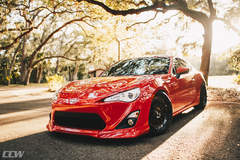 Firestorm Red Scion FRS - CCW Classic 3 Piece Forged Wheels